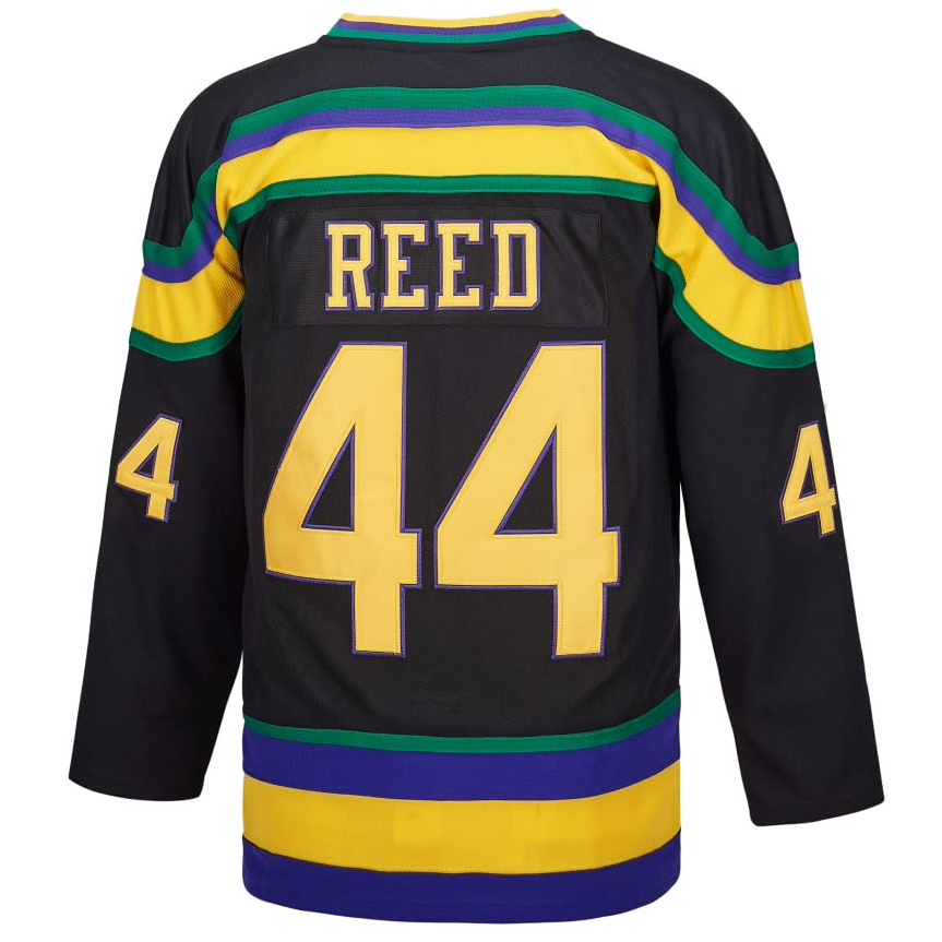 Fulton Reed #44 Men's Movie Black Hockey Jersey