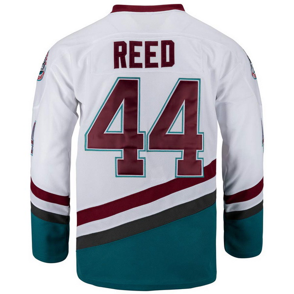 Fulton Reed #44 Men's White Movie Sport Hockey Jersey